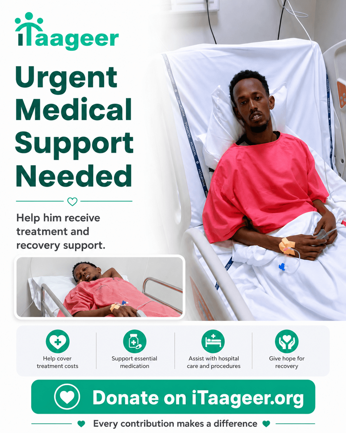 Support Guuxaaye’s Medical Treatment in India